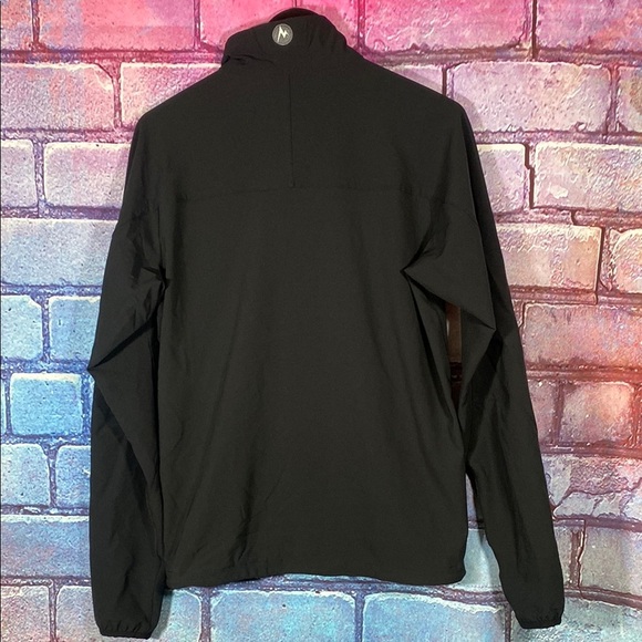 Marmot Softshell Jacket S Black Hiking Outdoor Full Zip Lightweight Windbreaker - Picture 3 of 12